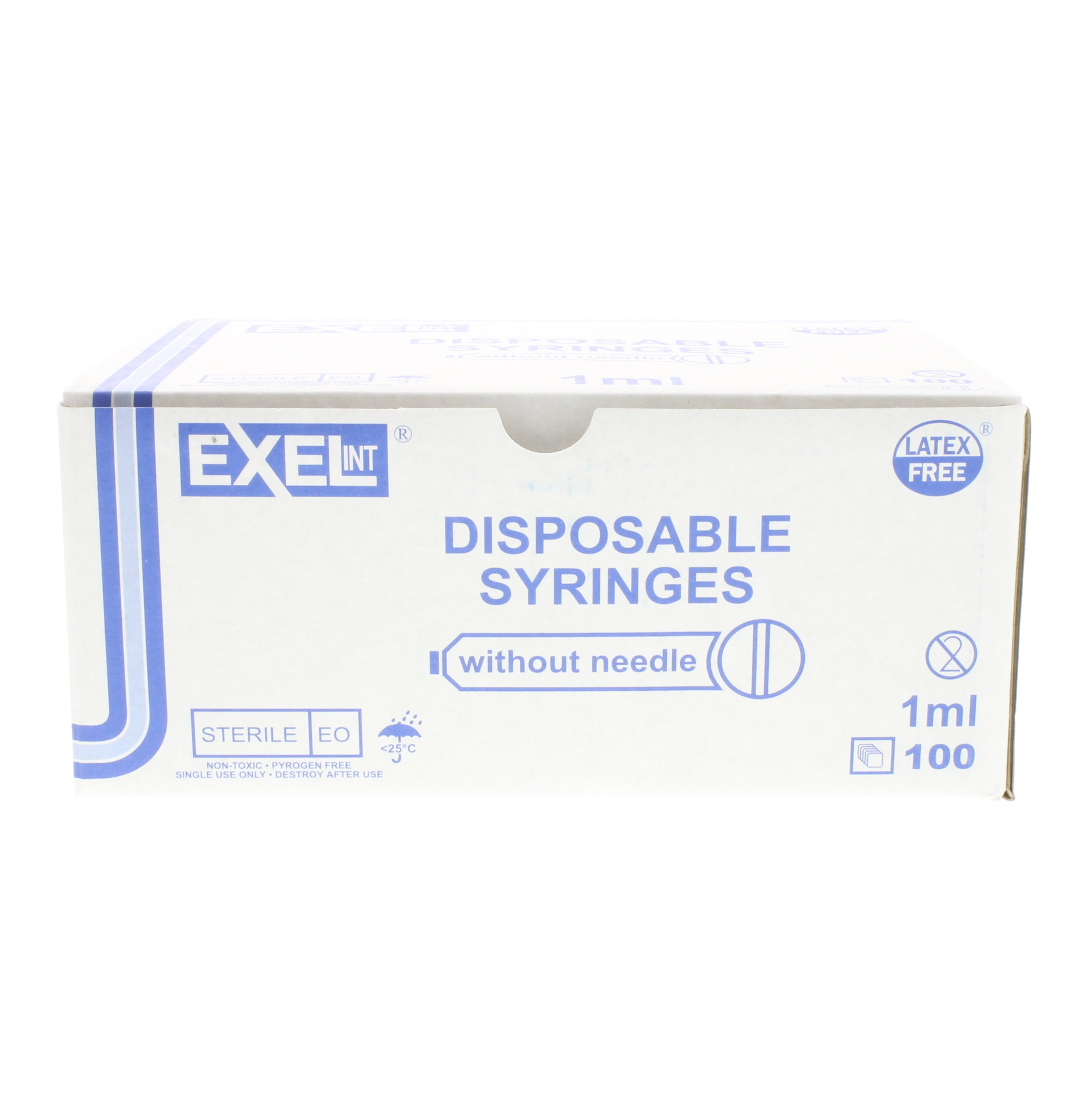 Exel 1cc TB Syringe (Luer-Slip) - Box/100